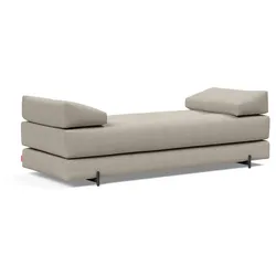 Innovation »Sigmund 579« Daybed Schlafsofa Bezug 579 Kenya / Füße Metall schwarz matt