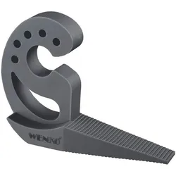 Wenko Fenster- & Türstopper Multi-STOP® TPR-Gummi grau, 11.8x7.7x2.5 cm