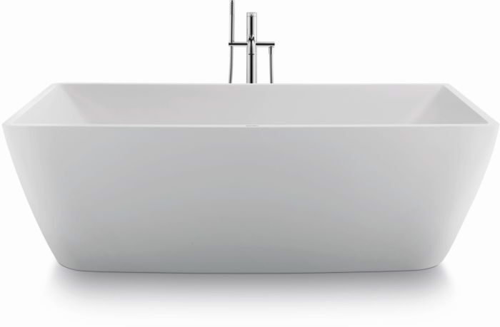 Duravit DuraSquare Badewanne 700430000000000 weiß, 185x85cm, nahtlose Verkleidung und Gestell