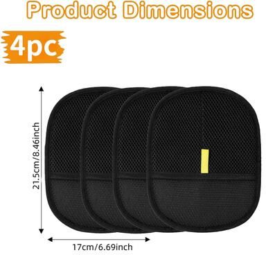 Uplift Treasures Reusable Electrostatic Pet Hair Removal Gloves 4pcs