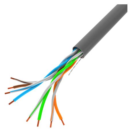 Lanberg LCU5-10CC-0305-S Netzwerkkabel U/UTP (UTP) (U/UTP, CAT5e, 305 m) (LCU5-10CC-0305-S)
