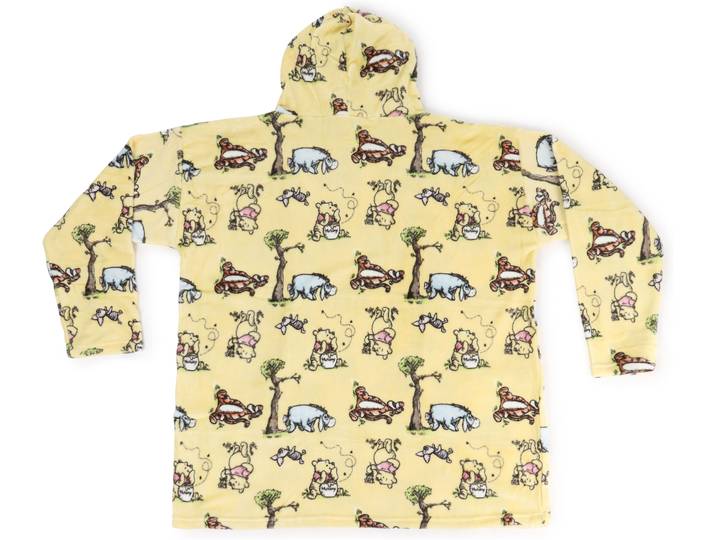 Wohndecke DISNEY Winnie the Pooh All is Sweet , gelb, B:86cm L:96cm, Polyester, Wohndecken, Wohndecke