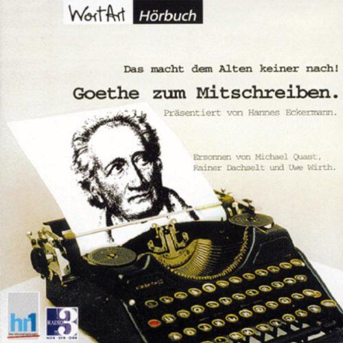 Hannes Eckermann - Goethe Zum Mitschreiben - Preis vom 11.10.2026 15:43:13 h