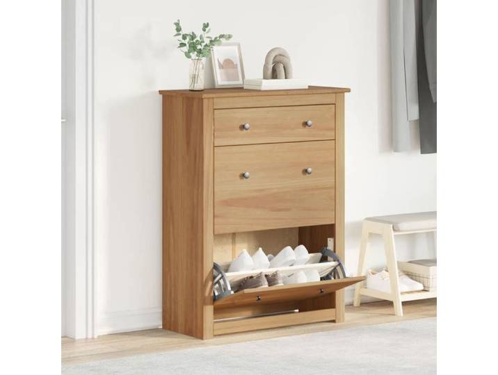 Remise Armoire/meuble à chaussures Panama 80 x 35 x 105 cm - bois de pin massif JILIMAISON2025 34797052