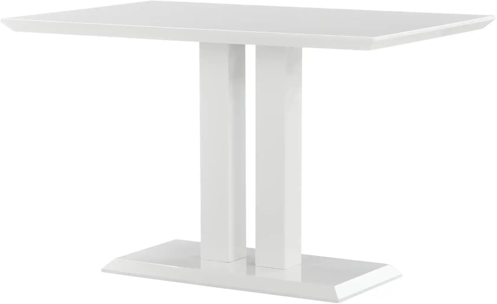Höffner Esstisch  Finley ¦ weiß ¦ Maße (cm): B: 80 H: 77