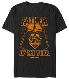 Men's Big & Tall Father Year Tops & Tees by Mad Engine in Black (Size 4XL)