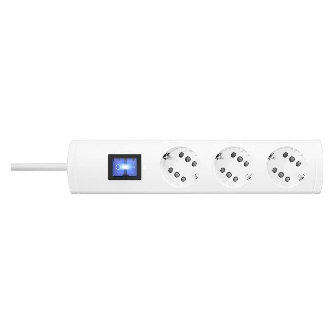 Kopp 234002010 Innenraum 6AC-Ausgänge 5m Weiss Verlängerungskabel (6x, CEE 7/3, 5 m) (234002010)