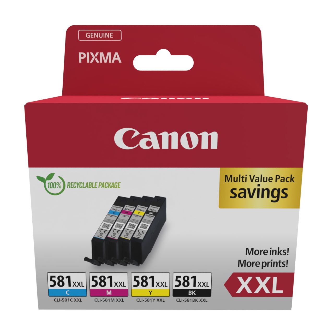 Canon CLI-581XXL BK/C/M/Y MULTI