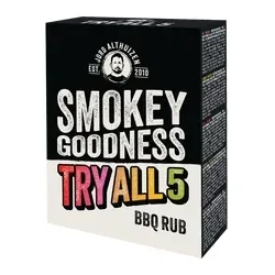 Smokey Goodness Try all 5 Rubs Box - 150 g