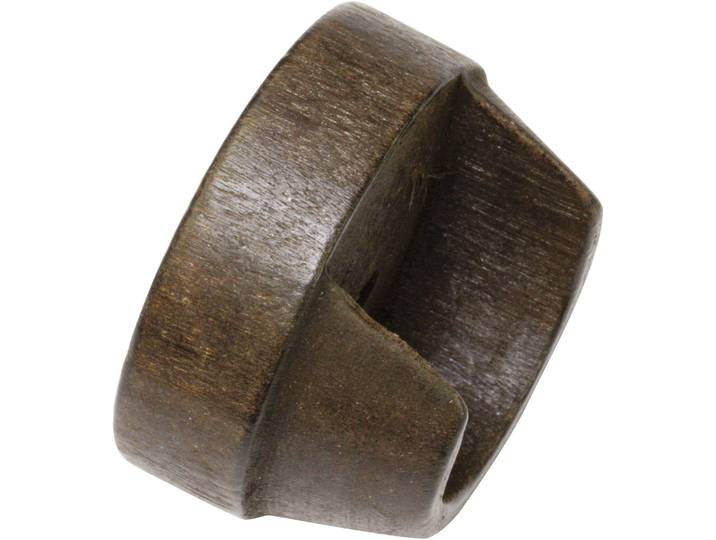 Gardinenstangenhalter GARDINIA Wandlager für Ø 28 mm Holz Gr. 1, braun, L:17cm Ø:2,8cm, Gardinenstangenhalterungen, Gardinenstangenhalter, Serie Gardinenstangen-Set Lugano Classic Ø 28 mm