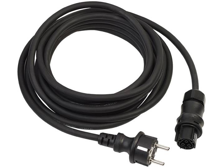 Solar-Einspeise-Kabel Wieland- auf Schutzkontaktstecker, IP44, 5 m