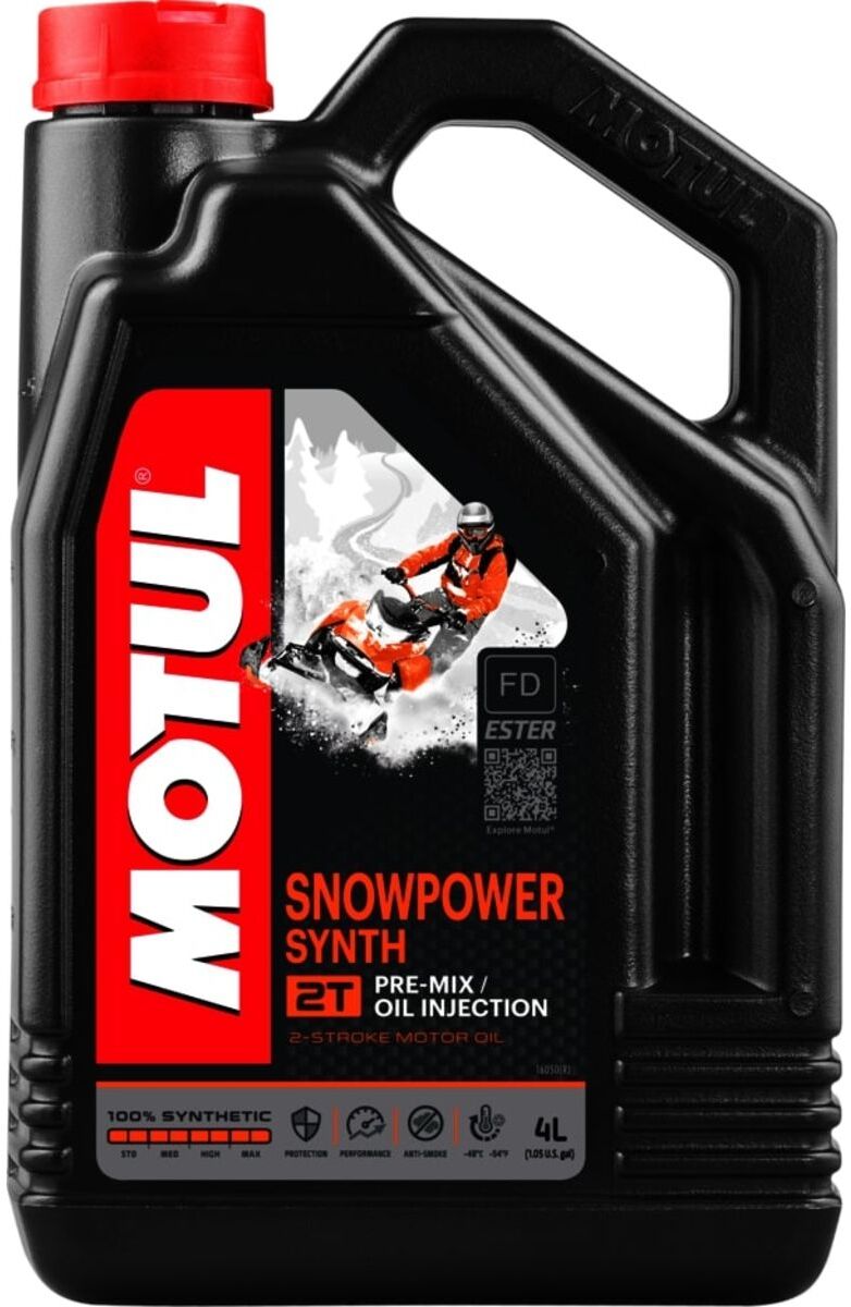 Motul Olio motore 2T SNOWPOWER SYNTH, 4L