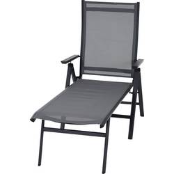 Siena Garden Tauro S83267 Klappliege Aluminium Anthrazit (matt), Grau