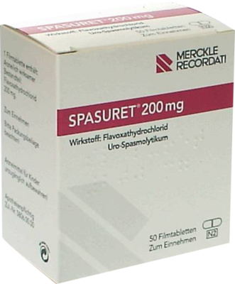 Recordati Pharma GmbH SPASURET 200 Filmtabletten 50 St 03328592