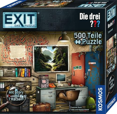 EXIT® Puzzle De Drie ??? Toteninsel: Het Eiland der Doden van Kosmos