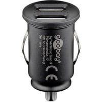 Dual-USB Auto Ladegerät (2xUSB) schwarz