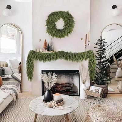 Uplifted Goods Artificial Pine Christmas Garland l