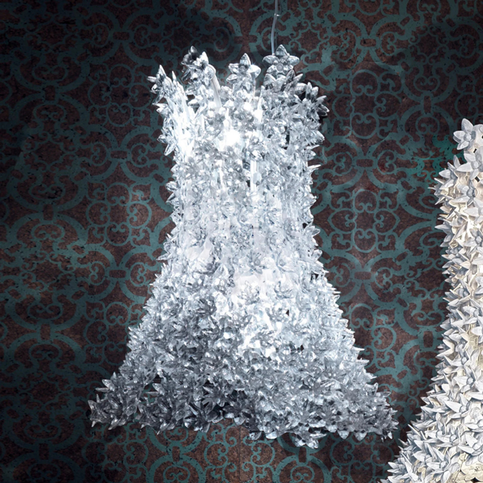 Kartell Bloom Hanglamp Crystal - Transparant - Kunststof