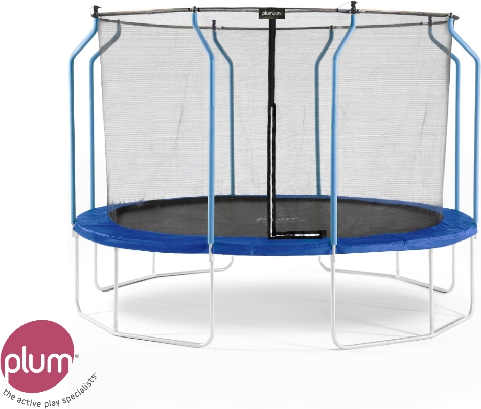 Plum Wave Springsafe Trampolin mit Sicherheitsnetz - 366 cm - Mit Nebel