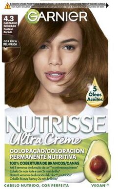 Garnier Nutrisse Ultra Crème Coloração Permanente 1 un