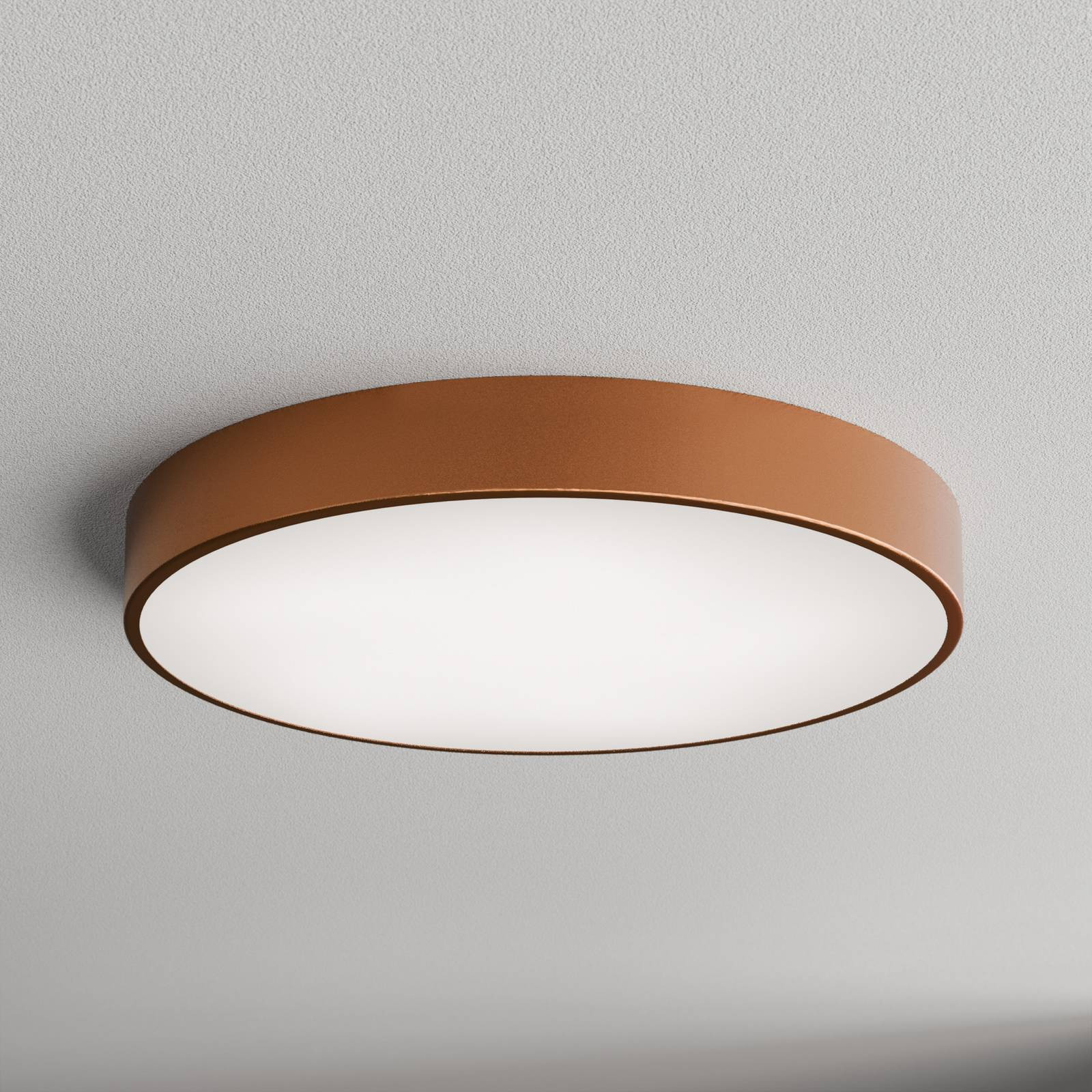 Temar Lighting Plafondlamp Cleo 600, Koper, Rond, Dimbaar
