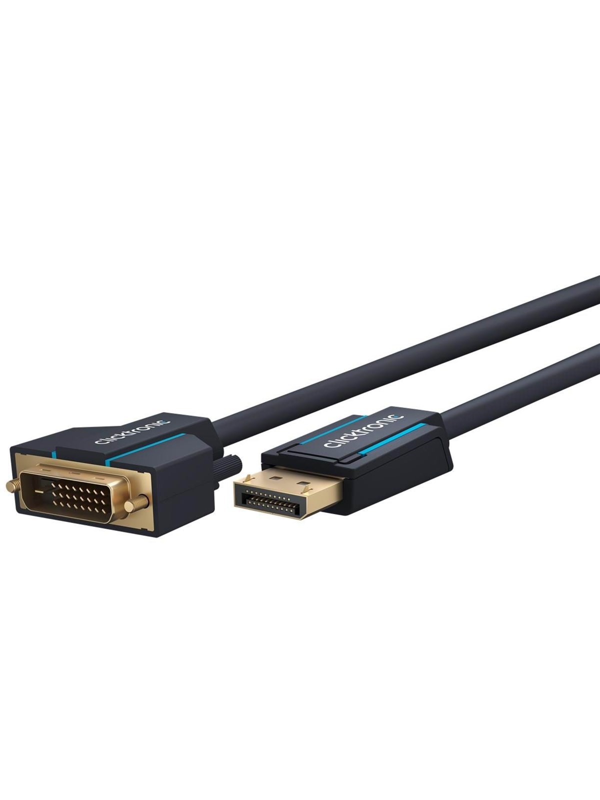 ClickTronic DisplayPort/DVI Adapter Cable 2m