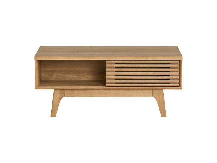 Table basse BAYA Imitation chêne