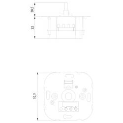 Siemens 5TC8267 Drehdimmer