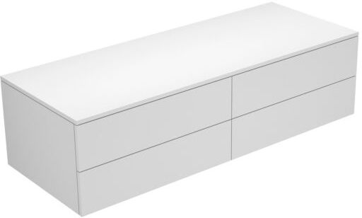 Keuco Edition 400 Sideboard 31766370000 140x38,2x53,5cm, 4 Auszüge, Trüffel/Trüffel