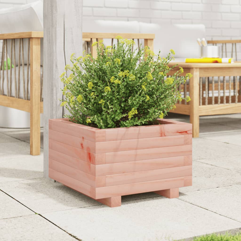 Brayden Studio Bhavika Planter Box Douglas 10.43" H x 15.75" W x 15.75" D
