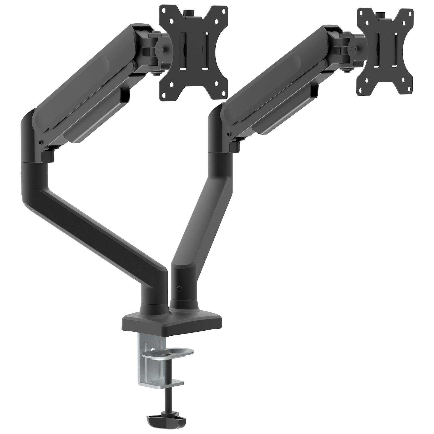 Floordirekt Gasdruckfeder Monitorarm Schwarz