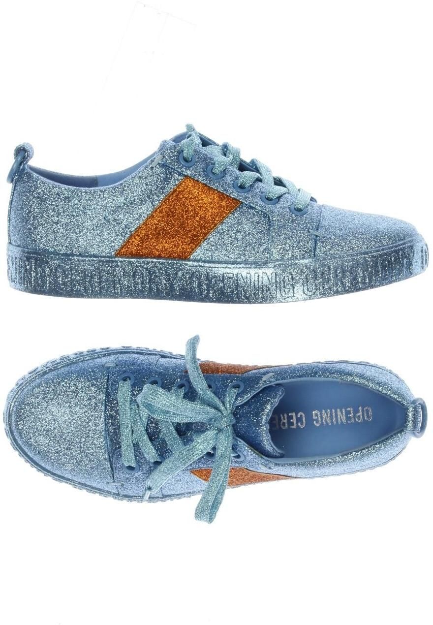 Opening Ceremony Damen Sneaker, Hellblau, Gr. EU 36, Kunstleder - Second Hand