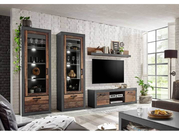Home affaire Wohnwand BROOKLYN, (4-St)