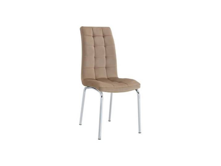 Lot de 6 chaises EMMA simili cuir - Taupe