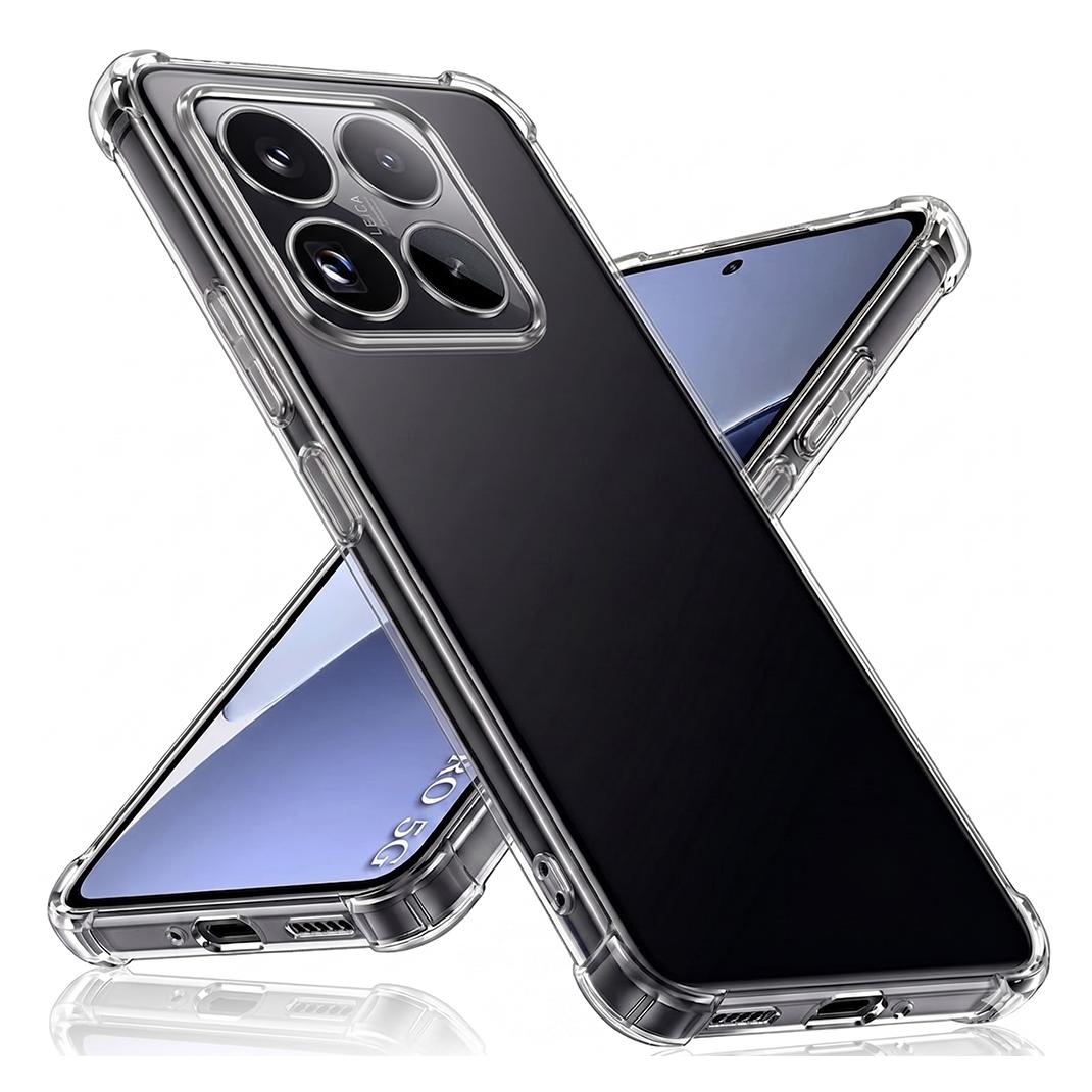Techsuit - Shockproof Clear Silicone - Xiaomi 15 Pro - Clear (Xiaomi 15 Pro) (56363700)