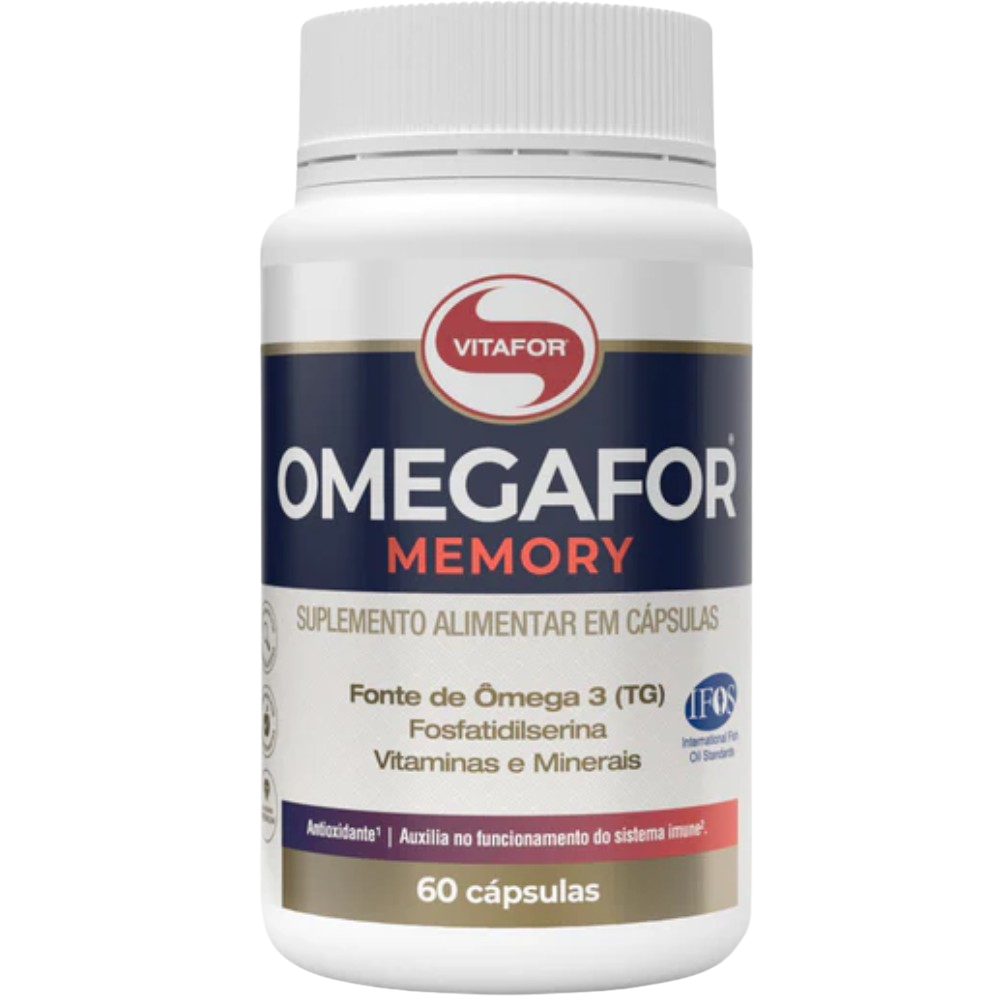 Vitafor Omegafor Cápsulas de complemento alimenticio para la memoria 60&nbsp;caps.