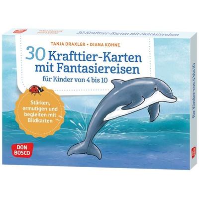 30 Krafttier-Karten mit Fantasiereisen für Kinder von 4 bis 10