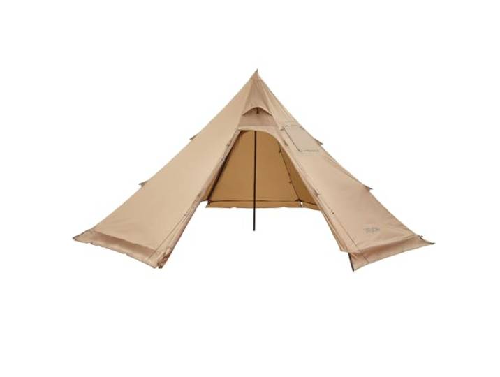 VEVOR Hot Tent\, Camping Tipi Hot Tents with Stove Jack\, Portable Winter Camping Tents with Snow Skirt\, Easy Setup\, Waterproof 4 Season Shelter Tents for Fishing Backpacking