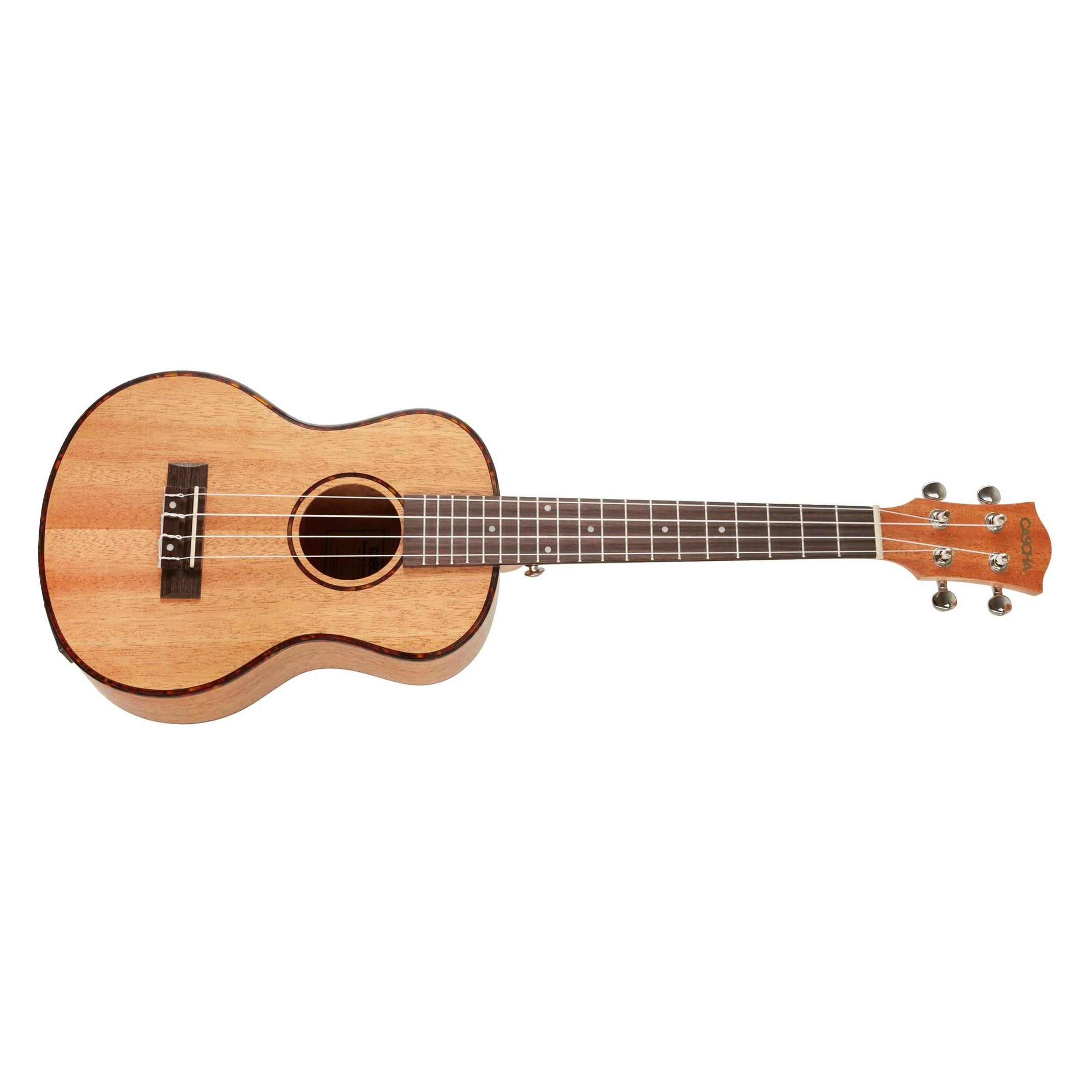Cascha HH2048E Premium Mahogany E/A tenor ukelele set (Tenor) (HN217262)