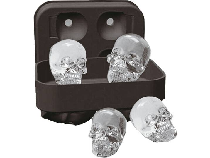 Eiswürfelform Cocktail schwarz Silikon B 11 cm - Eiswürfelform