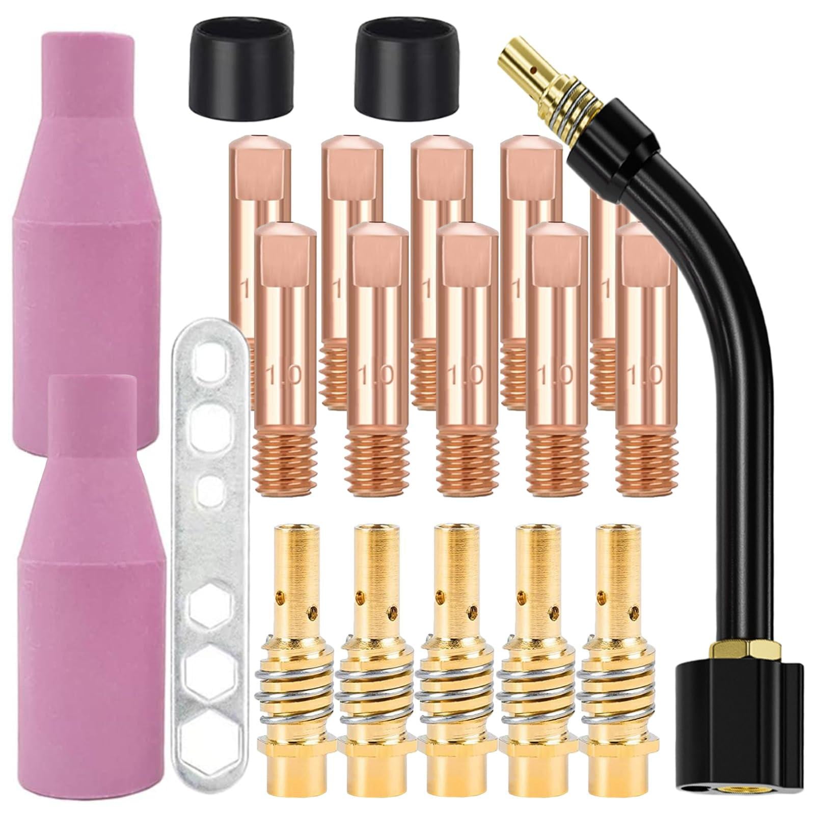 Selius Set van 21 stuks accessoires voor MIG/MAG lasapparaat