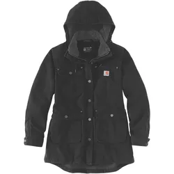 Carhartt,  Płaszcz Weathered Duck Black (M)