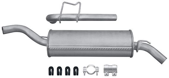 Hella Endschalldämpfer 8ld366033811 Hinten Für Dacia