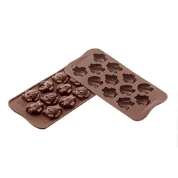 Schokoladen-Silikonform für Ostertiere