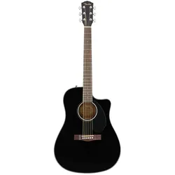 Fender CD-60SCE BLK - Westerngitarre