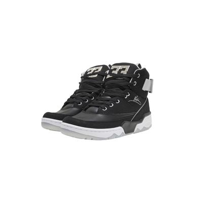 Sneaker EWING "Ewing 33 HI x ANDRE THE GIANT", Herren, Gr. 41,5, schwarz, grau, Schuhe Sneaker