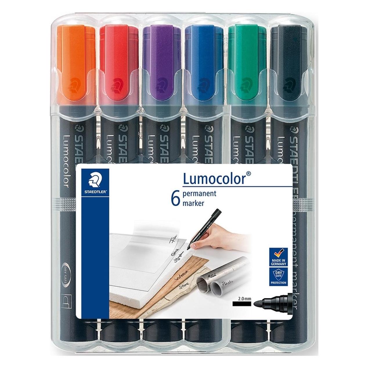 Staedtler 352 Marker Lumocolor perm 6St (6x) (352 WP6)