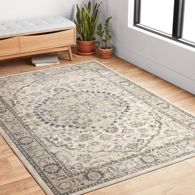 Alexander Home Josefina Floral & Medallion Traditional Area Rug