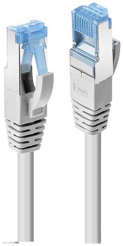 LINDY 47130 RJ45 Patchkabel CAT 6a S/FTP 0.30m Grau