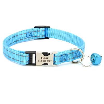 Signature Series Personalized Identity Collar 029 Blue (19 30cm)